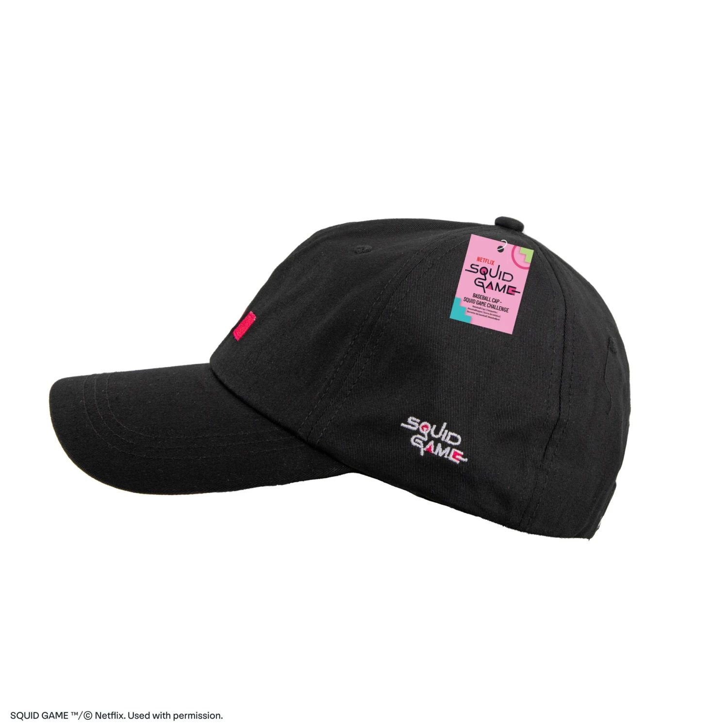 Squid Game Challenge Baseball Cap 6 Squid Game Challenge Baseball Cap - Image 4