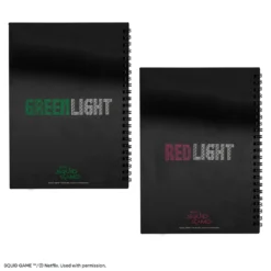 Red Light, Green Light Lenticular Softcover Notebook -Cinereplicas Shop SG Lenticular Notebook RedLight GreenLight Product 2 4895205619869 CR5148 scaled