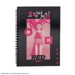 Red Light, Green Light Lenticular Softcover Notebook -Cinereplicas Shop SG Lenticular Notebook RedLight GreenLight Product 4 4895205619869 CR5148