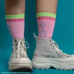 Set Of 3 Squid Game Socks -Cinereplicas Shop SG Setof3 Socks Squid Game Lifestyle 1 4895205619777 CR1645 1