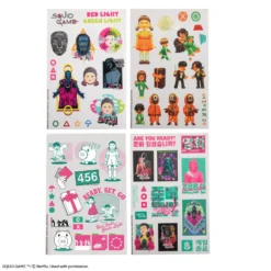 Squid Game Stickers -Cinereplicas Shop SG Stickers SquidGame Product 1 4895205619852 CR5240 scaled
