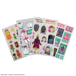 Squid Game Stickers -Cinereplicas Shop SG Stickers SquidGame Product 2 4895205619852 CR5240 scaled