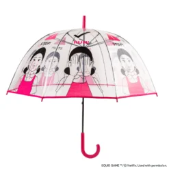 Red Light, Green Light Transparent Umbrella -Cinereplicas Shop SG Transparent Umbrella Product 2 4895205619500 CR2041 scaled