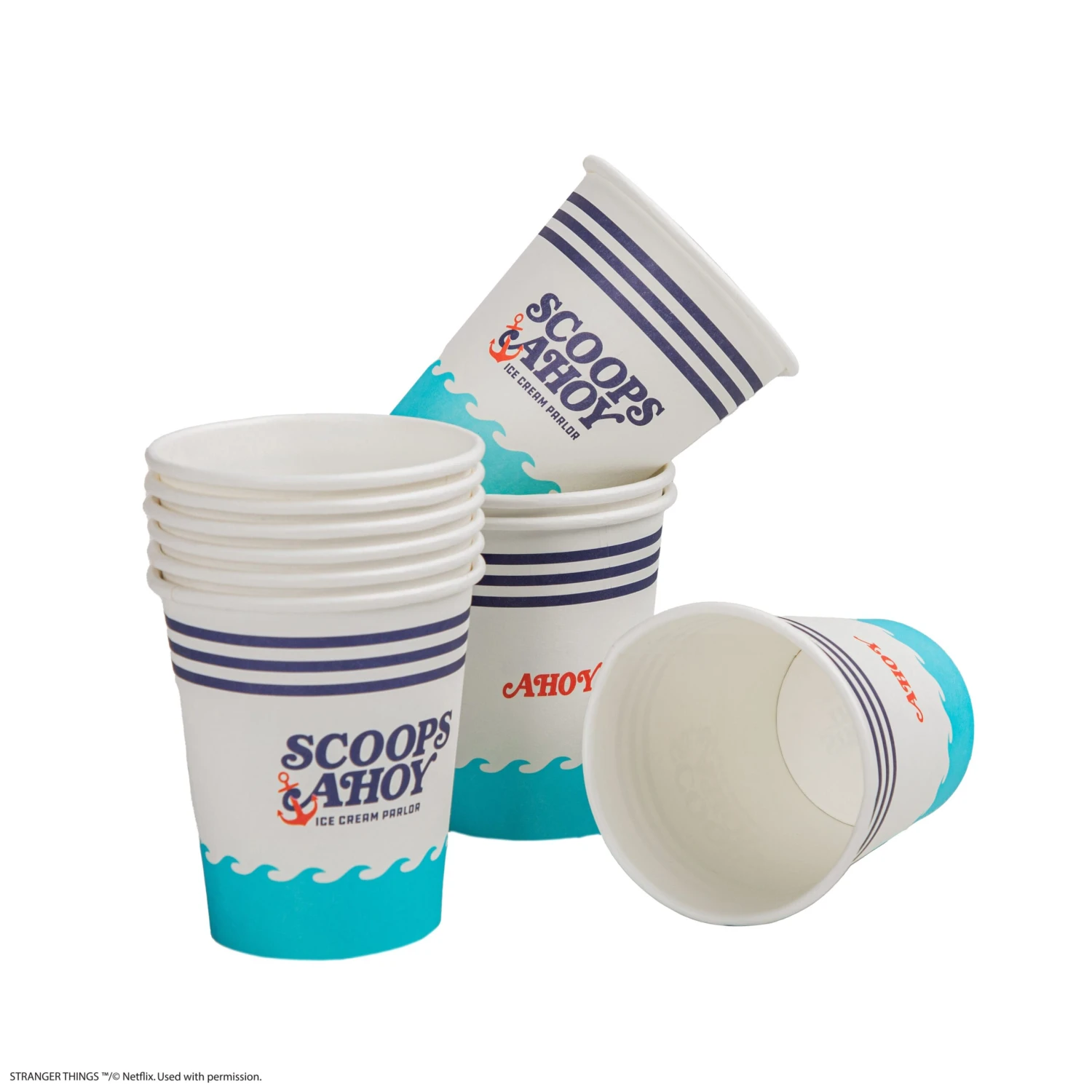 Set Of 24 Scoops Ahoy Paper Cups 6 Set Of 24 Scoops Ahoy Paper Cups - Image 4