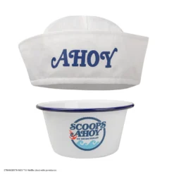 Scoops Ahoy Ice Cream Bowl With Sailor Hat -Cinereplicas Shop ST ScoopsAhoy IceCreamBowl SailorHat Product 1 4895205617704 CR4282 scaled