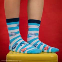 Set Of 3 Scoops Ahoy Socks