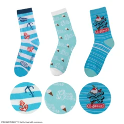Set Of 3 Scoops Ahoy Socks 17 Set Of 3 Scoops Ahoy Socks -Cinereplicas Shop ST SetOf3 Socks ScoopsAhoy Product 2 4895205617988 CR1680