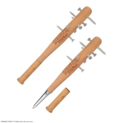Spiked Bat Pen & Stranger Things Pin -Cinereplicas Shop ST Spiked Bat Pen Product 3 4895205617520 CR5480 scaled