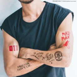 Stranger Things Temporary Tattoos