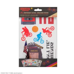 Stranger Things Temporary Tattoos -Cinereplicas Shop ST Tattoos SetOf4 Packaging 1 4895205617629 CR5280 scaled