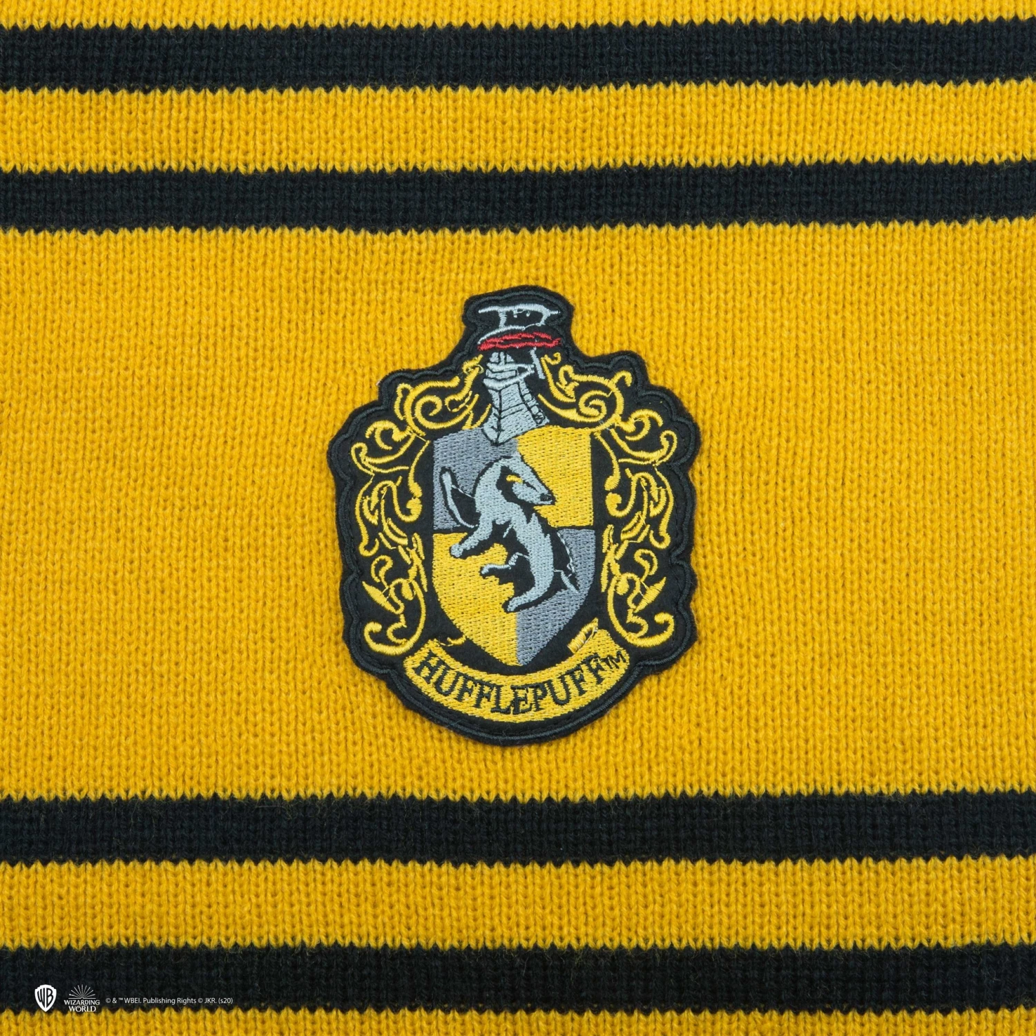 Deluxe Hufflepuff Scarf 5 Deluxe Hufflepuff Scarf - Image 3