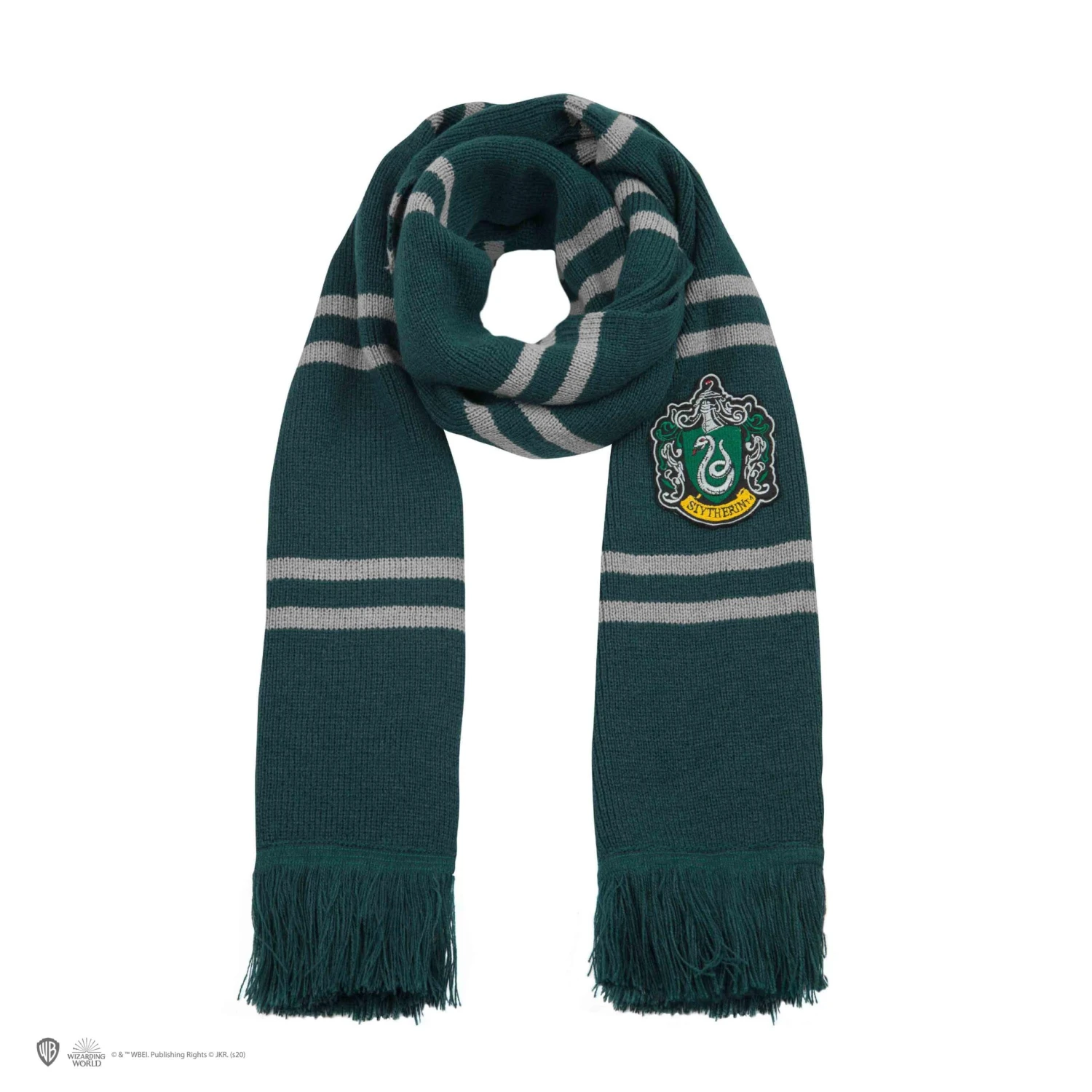 Deluxe Slytherin Scarf 4 Deluxe Slytherin Scarf - Image 2