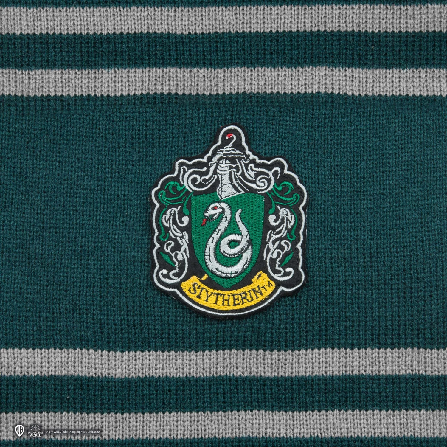 Deluxe Slytherin Scarf 5 Deluxe Slytherin Scarf - Image 3