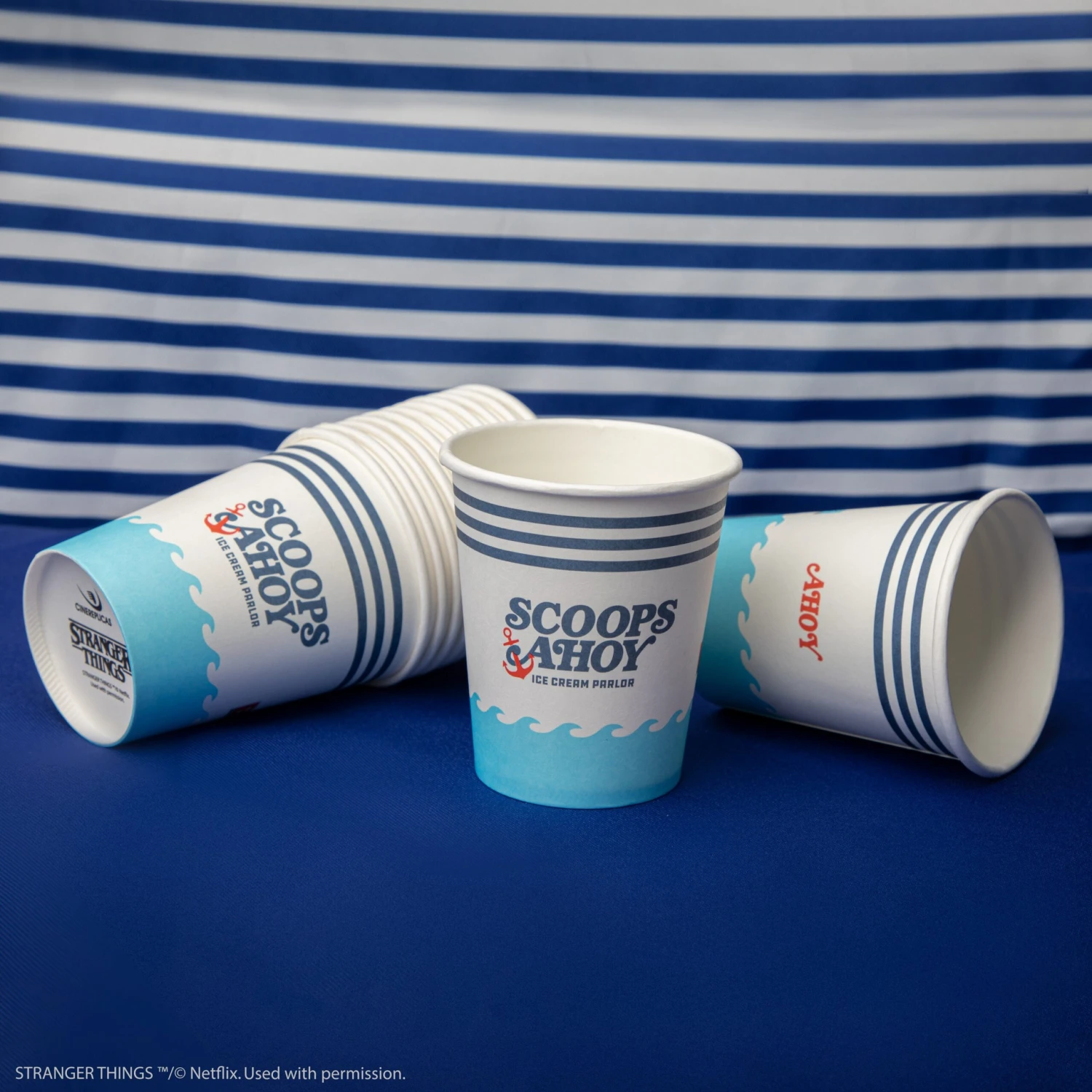 Set Of 24 Scoops Ahoy Paper Cups 4 Set Of 24 Scoops Ahoy Paper Cups - Image 2