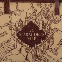 Marauder's Map Shopping Bag -Cinereplicas Shop Shopping Bag Marauder HarryPotter Detail 1 4895205606357