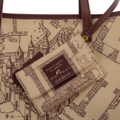 Marauder's Map Shopping Bag -Cinereplicas Shop Shopping Bag Marauder HarryPotter Detail 2 4895205606357