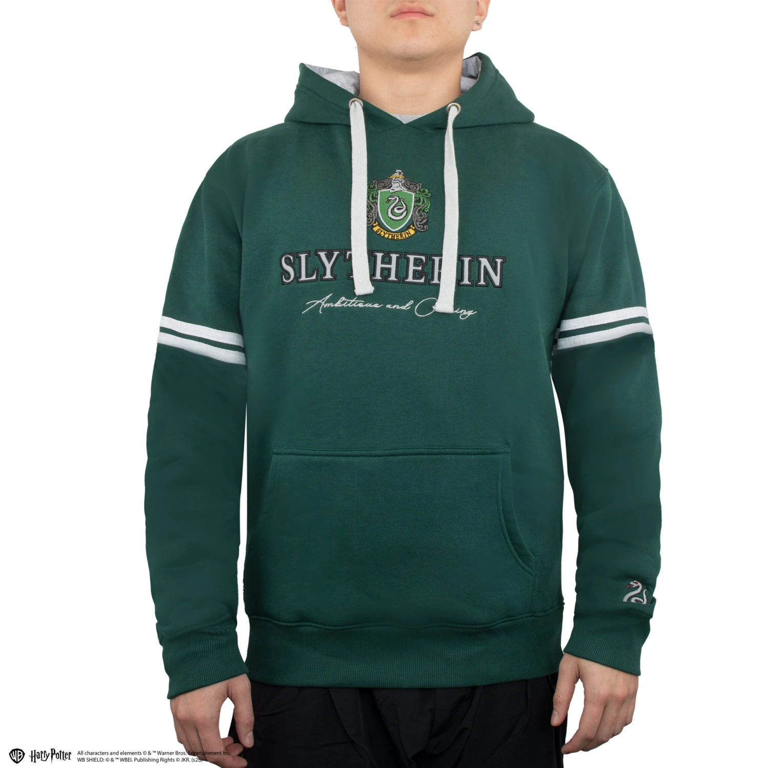 Slytherin Hooded Sweatshirt 5 Slytherin Hooded Sweatshirt - Image 3