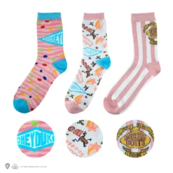 Set Of 3 Honeydukes Socks -Cinereplicas Shop Socks Set of 3 HoneyDukes Product 4 4895205611245 scaled