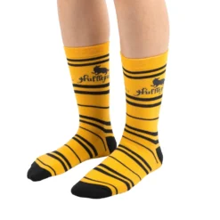 Set Of 3 Hufflepuff Socks -Cinereplicas Shop Socks SetOf3 Hufflepuff HarryPotter Product 2 3 scaled