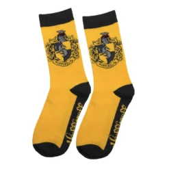Set Of 3 Hufflepuff Socks -Cinereplicas Shop Socks SetOf3 Hufflepuff HarryPotter Product 5 scaled