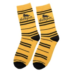 Set Of 3 Hufflepuff Socks -Cinereplicas Shop Socks SetOf3 Hufflepuff HarryPotter Product 7 scaled