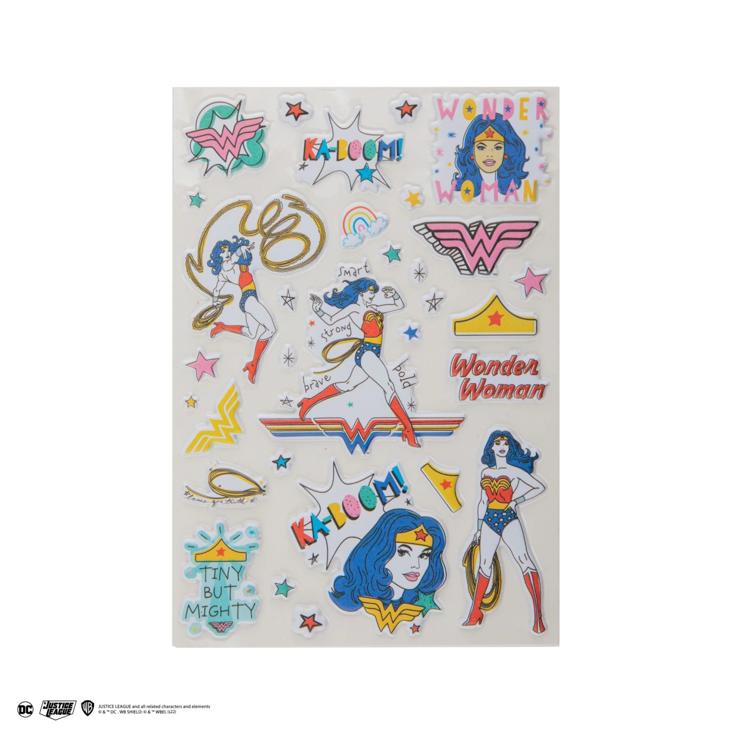 Cinereplicas Wonder Woman Puffy Foam Stickers 4 Cinereplicas Wonder Woman Puffy Foam Stickers - Image 2