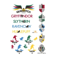 Harry Potter Stickers -Cinereplicas Shop Stickers SetOf55 HarryPotter Product 3 scaled