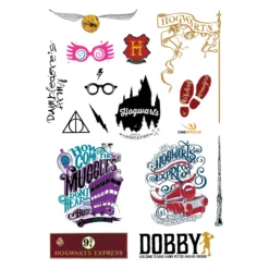 Harry Potter Stickers -Cinereplicas Shop Stickers SetOf55 HarryPotter Product 5 scaled