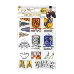 Harry Potter Temporary Tattoos -Cinereplicas Shop Tattoos 35Set HarryPotter Product 1 4895205601659