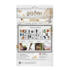 Harry Potter Temporary Tattoos -Cinereplicas Shop Tattoos 35set HarryPotter Product 2 4895205601659