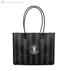 Nevermore Academy Black Shopping Bag -Cinereplicas Shop WED Black Shopping Bag Product 1 4895205617292 CR2373 scaled