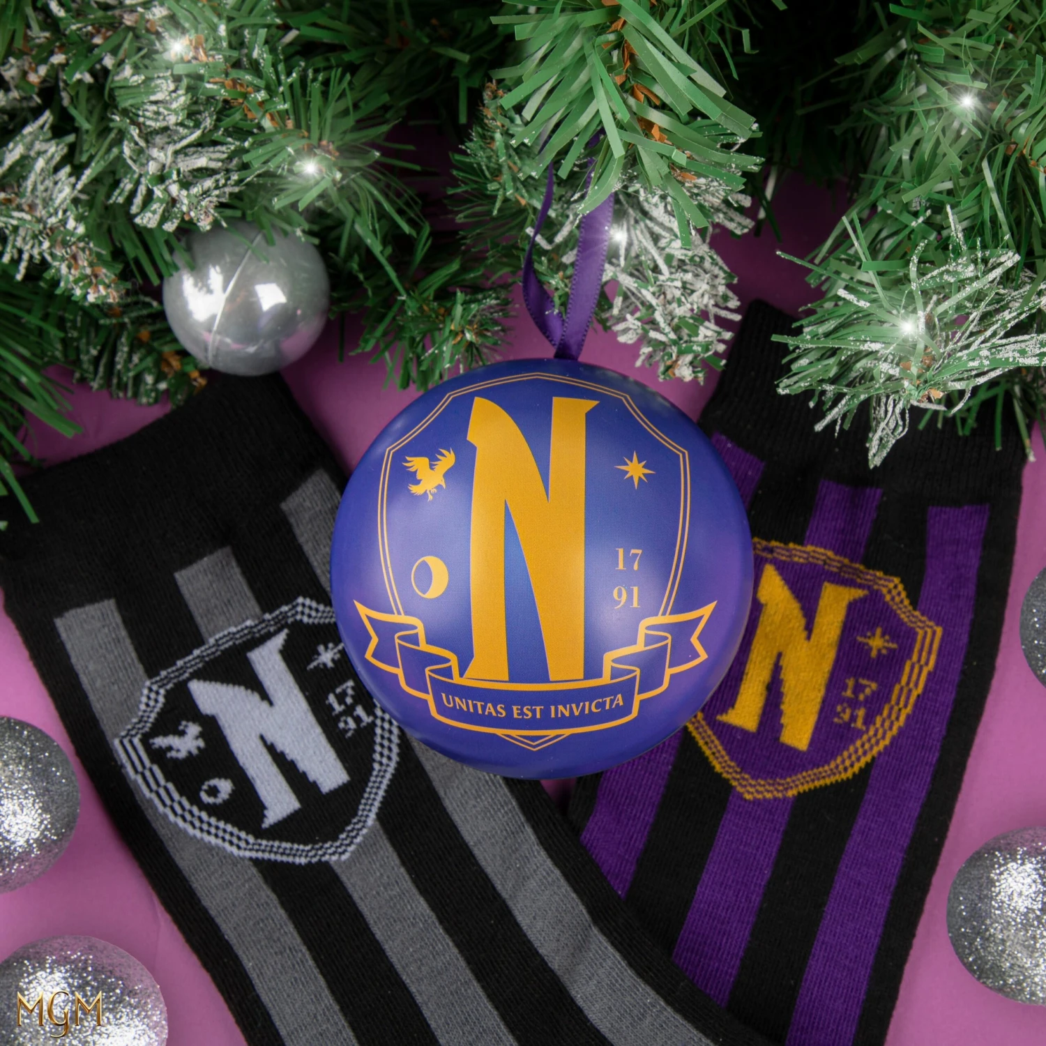 Holiday Capsule Nevermore Academy Socks 3 Holiday Capsule Nevermore Academy Socks