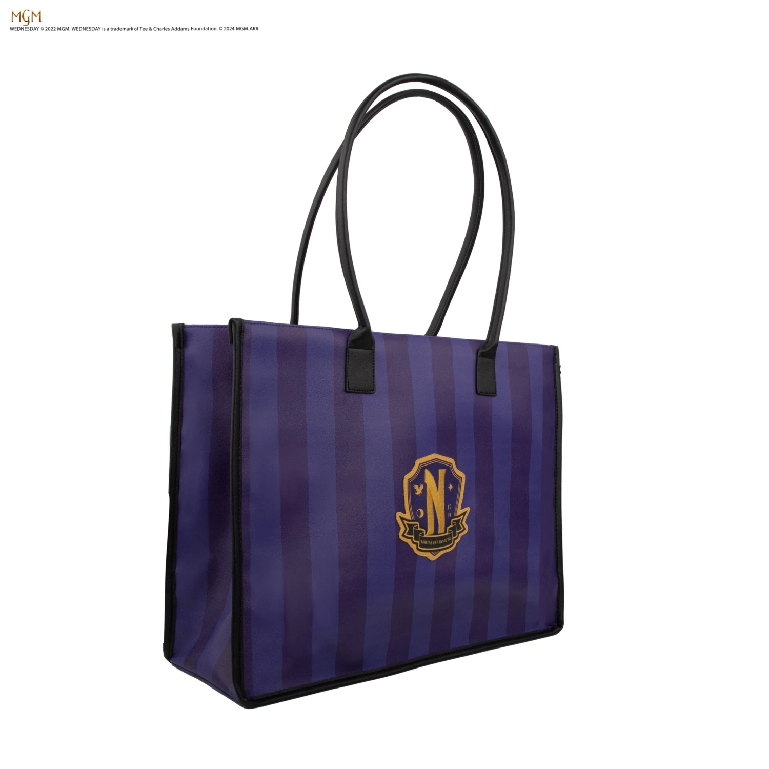 Nevermore Academy Purple Shopping Bag 4 Nevermore Academy Purple Shopping Bag - Image 2