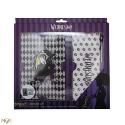 Wednesday Stationery Set -Cinereplicas Shop WED Stationery Set Wednesday Packaging 1 4895205617315 CR5372 scaled