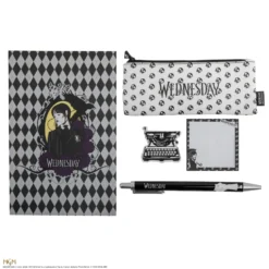 Wednesday Stationery Set -Cinereplicas Shop WED Stationery Set Wednesday Product 1 4895205617315 CR5372 scaled