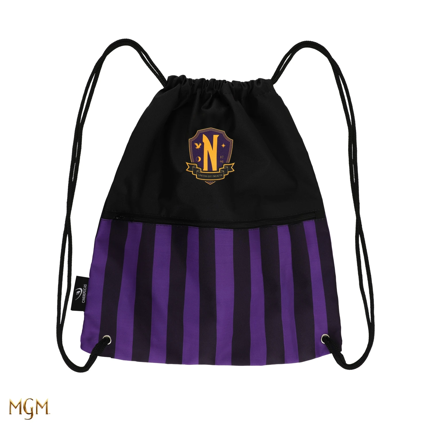 Nevermore Academy Drawstring Bag 6 Nevermore Academy Drawstring Bag - Image 5