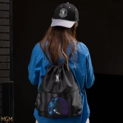 Wednesday With Cello Drawstring Bag