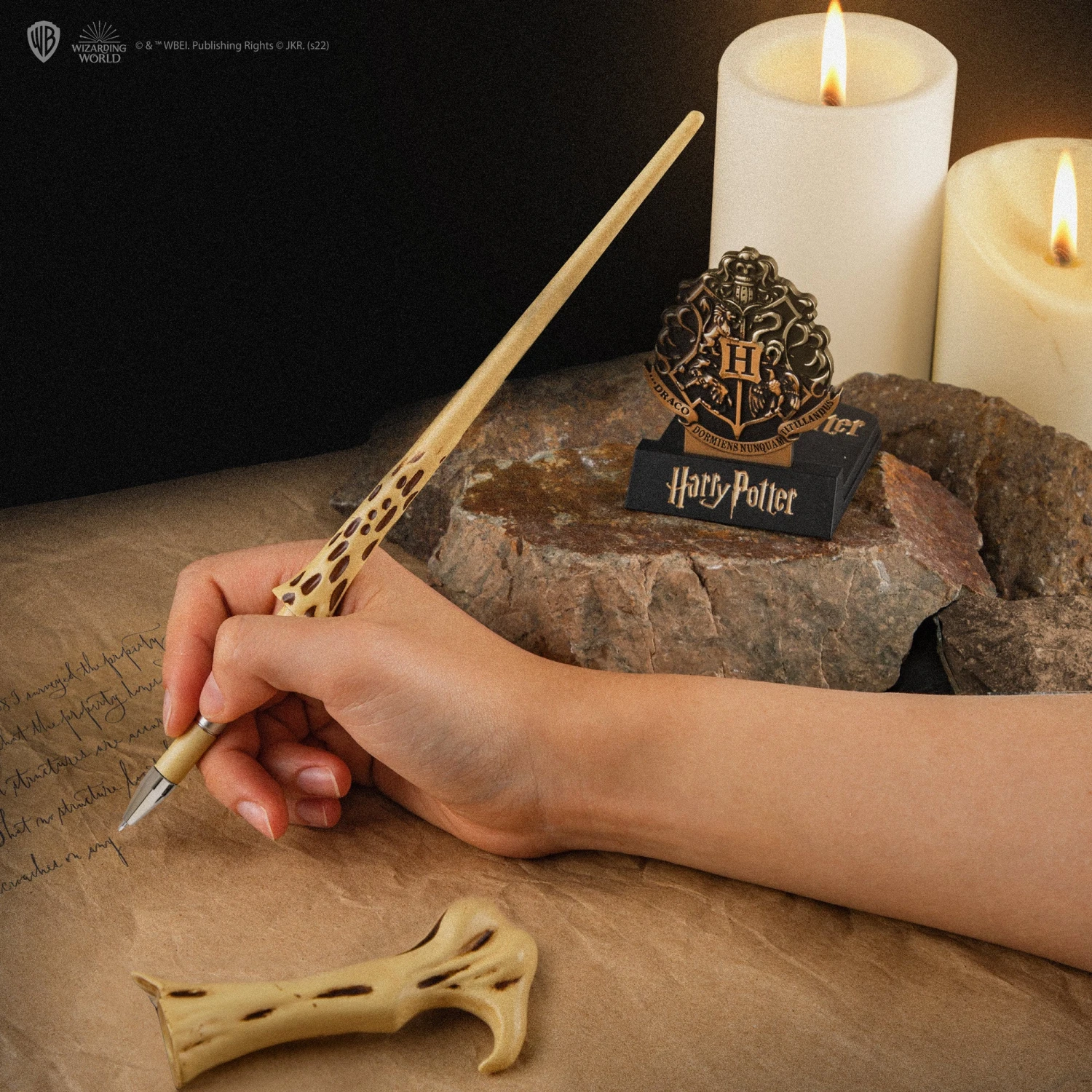 Lord Voldemort Wand Pen With Stand & Lenticular Bookmark 3 Lord Voldemort Wand Pen With Stand & Lenticular Bookmark