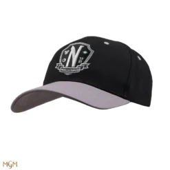 Nevermore Academy Black Baseball Cap -Cinereplicas Shop Wednesday BaseballCap Nevermore Black Product 2 4895205616059