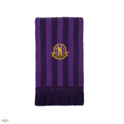 Cinereplicas Nevermore Academy Purple Scarf -Cinereplicas Shop Wednesday Scarf NevermoreAcademy Purple Product 3 4895205615229 scaled
