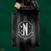 Nevermore Academy Tote Bag 2 Nevermore Academy Tote Bag -Cinereplicas Shop Wednesday ToteBag NevermoreAcademy Lifestyle 1 4895205616011