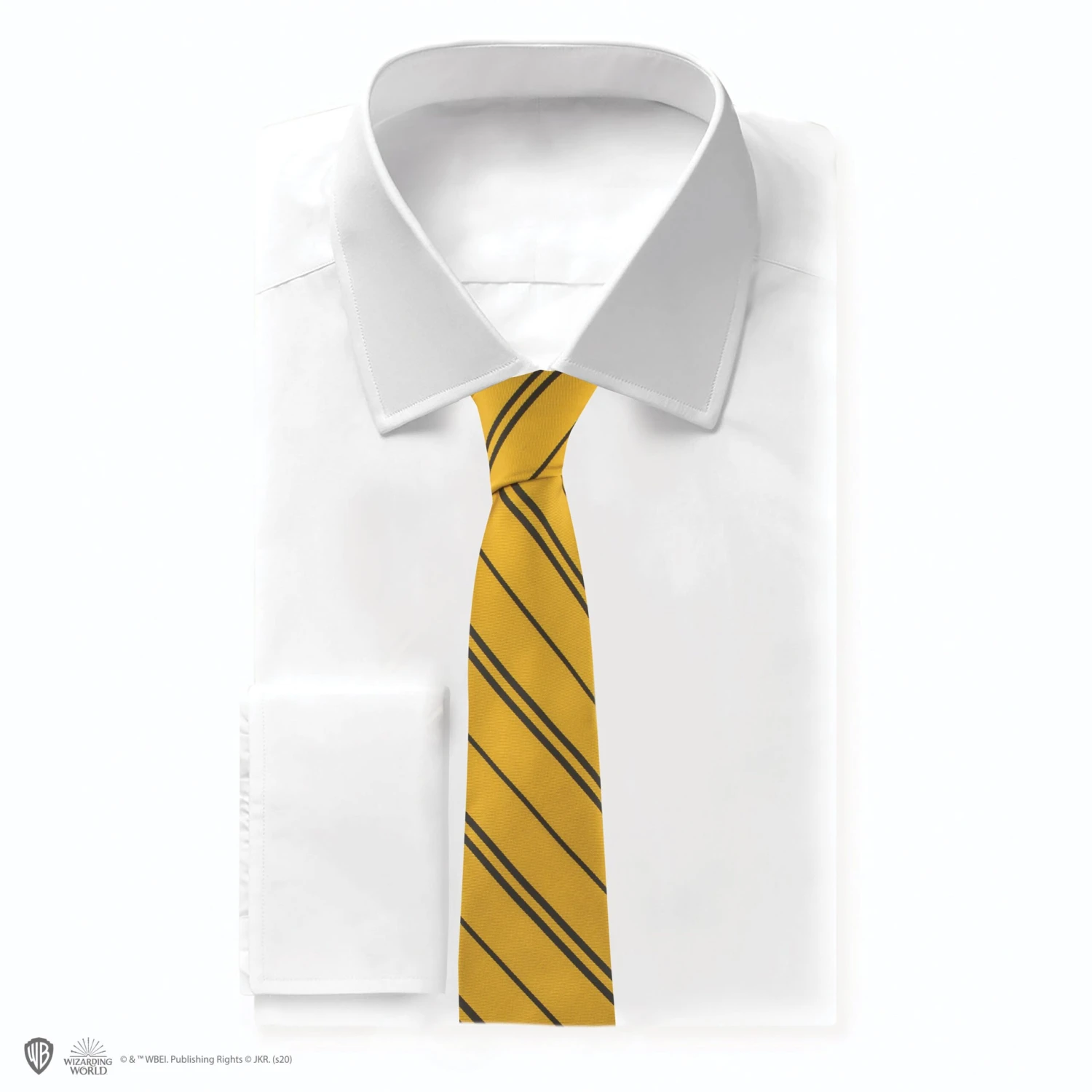 Adults Woven Crest Hufflepuff Tie 5 Adults Woven Crest Hufflepuff Tie - Image 3