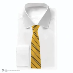 Kids Hufflepuff Woven Crest Tie -Cinereplicas Shop Woven Necktie kids Hufflepuff HarryPotter Product 1 48952056033295edit scaled