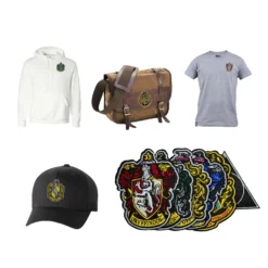 Pack Of 6 Harry Potter Deluxe Patches/Crests