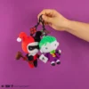 Harley Quinn And The Joker Plush Keyrings -Cinereplicas Shop plush 1 1 scaled