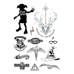 Harry Potter Temporary Tattoos -Cinereplicas Shop tatto 1