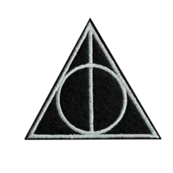 Pack Of 6 Harry Potter Deluxe Patches/Crests -Cinereplicas Shop triangle delux crest